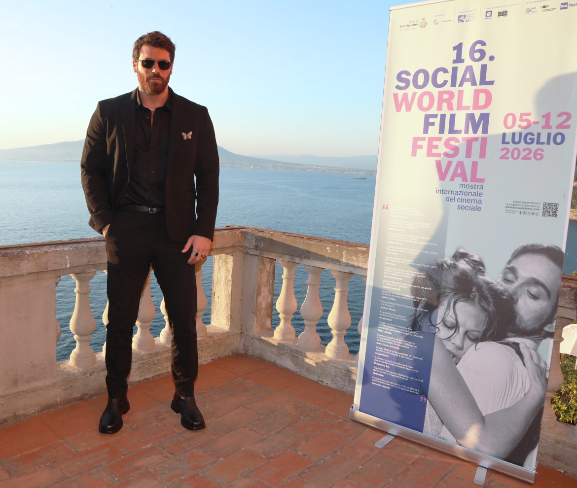 Can Yaman al Social World Film Festival 2026 (foto di Alfonso Romano)