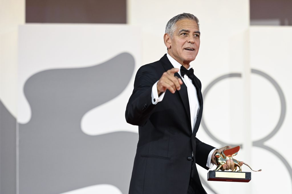 George Clooney - Ph. Aleksander Kalka - Courtesy Archivio Storico La Biennale di Venezia